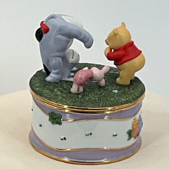 Disney Winnie The Pooh Some Days Look Better Upside Down Porcelain - Picture 5 of 9
